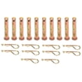 thumbnail image 2 of 10set R Split Pin, Farming Machine Air Cool Diesel Engine Accessories 8x50mm R Type Pin Set For 178F 186F Miniature Air Cooled, Pins, 2 of 8
