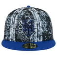 thumbnail image 2 of Men's New Era Black New York Mets Sands 59FIFTY Fitted Hat, 2 of 6