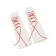 thumbnail image 1 of Calcetines holgados para muñecas en miniatura 1/6, accesorio elegante, regalo multifuncional. Blanco Rojo, 1 of 9