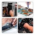 thumbnail image 4 of 80 en un de Herramientas de Reparación de Precisión de Destornilladores profesion con Bolsa para Teléfono Smartphones Watch DYNWAVEMX reparación de precisión informática, 4 of 8