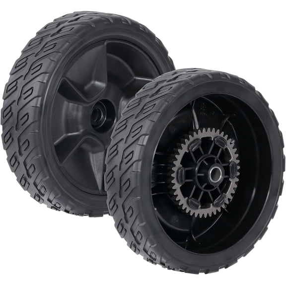 2 Pack Lawn Mower Rear Drive Wheels, Fits Honda HRN216 Series, Replaces OE 42710‑VR8‑N00ZA