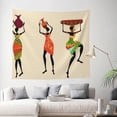 thumbnail image 2 of Daiia African Women Pattern Tapestry 60x51 Inches Wall Hanging Tapestry Artistic Wall Hanging Bedroom Wall Decor Living Room Tapestry Dorm Room Decor, 2 of 9