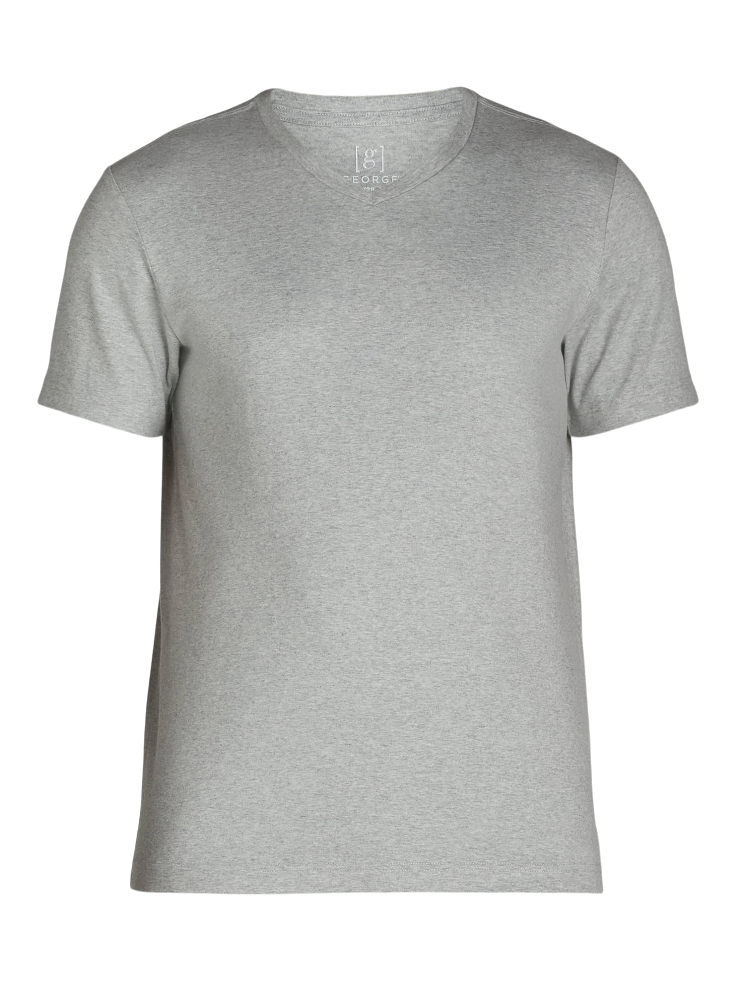 George Men's & Big Men's Relaxed Fit Short Sleeve V-Neck Tee, Sizes S-3XL