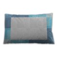 thumbnail image 1 of Ahgly Company Patterned Outdoor Rectangular Robin Egg Blue Lumbar Throw Pillow, 13 inch by 19 inch, 1 of 5