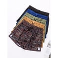 thumbnail image 3 of Pantalón corto deportivo para hombre con forro 2 en 1 con bolsillos Trabilla para toalla, 3 of 7