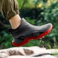 thumbnail image 4 of AUXDIQ Rain Boots Men Short Ankle Women Waterproof Rain Boots Outdoor Garden Shoes, 4 of 6