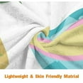 thumbnail image 4 of Happy Easter Colorful Eggs Flannel Throw Blanket 60x80inch, 4 of 7