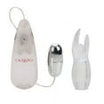 thumbnail image 5 of CalExotics High-Intensity Multi-Speed Soft Removeable Snow Bunny Bullet Vibrator - Clear, 5 of 9