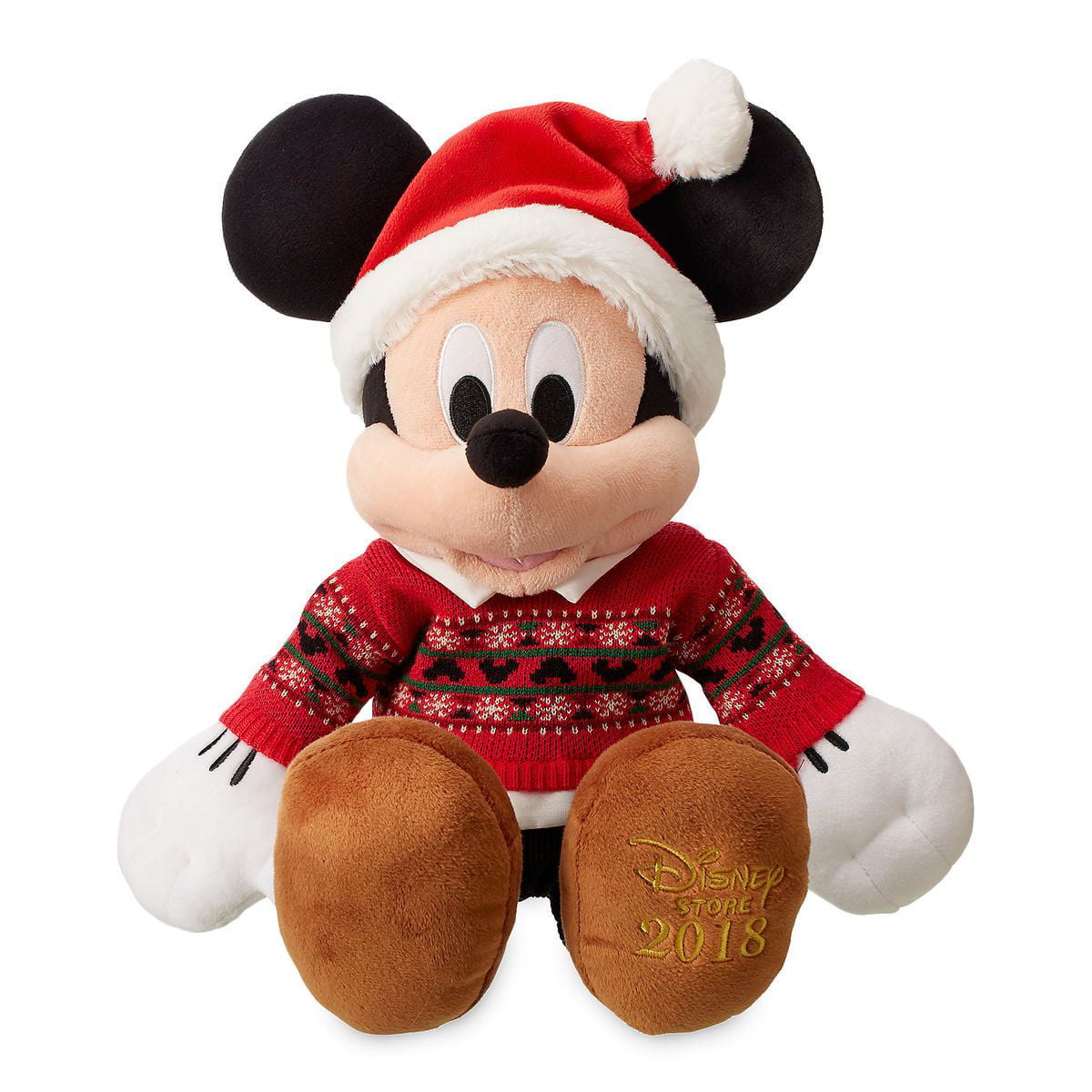 disney mickey mouse holiday 2018 plush