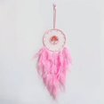 thumbnail image 1 of Atrapasueños de plumas de cristal, árbol de la vida de piedras preciosas de colores, artesanía para colgar en la pared, decoraciones navideñas para el hogar, 1 of 4