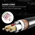 thumbnail image 4 of BESTYASH 4Ud Cables De Audio 3.5mm Macho A Macho Con Conectores Dorados Y En Espiral Para Uso En Micrófono, 4 of 8