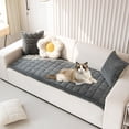 thumbnail image 7 of Couch Covers for 3 Cushion Washable Non Slip Plush Pet Friendly Bed Mat Sofa Cover for Dogs, All Seasons Cozy Soft Fuzzy Furniture Protector Sofa Slipcovers, 7 of 7