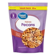Great Value Pecan Halves, 32 oz