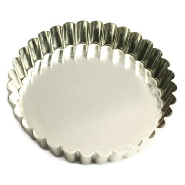 SCI Scandicrafts Fluted Tart/Quiche Mold, Fixed Bottom 5.5inch