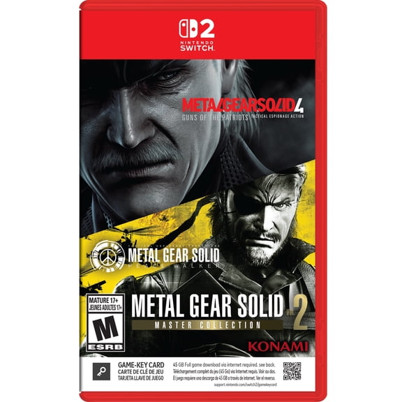 METAL GEAR SOLID: MASTER COLLECTION Vol.2 - Nintendo Switch 2 Game