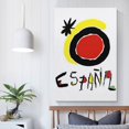 thumbnail image 5 of Posters Painter Joan Miró Sol De Miró Painting Wall Art Decorative Picture Prints Decor 16x24inch(40x60cm), 5 of 6