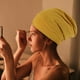 thumbnail image 3 of 2 unids Nightcaps Hogar Suppilly Algodón Mujeres Durmiente Sombreros Químicos Tapas para Mujeres, 3 of 6