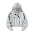 thumbnail image 4 of Sudaderas con capucha para mujer, sudadera de manga larga, ropa deportiva, jersey con capucha S, 4 of 8