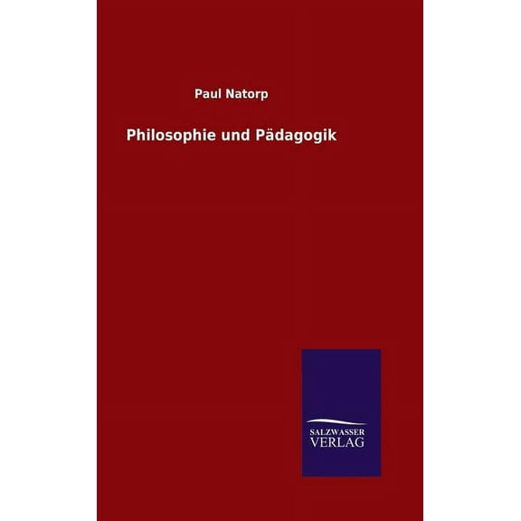 Philosophie und Pädagogik (Hardcover)