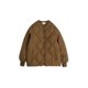 thumbnail image 3 of Chaqueta de plumón de algodón para mujer, ligera y corta, con rejilla en forma de diamante, chaqueta de algodón ligera, chaqueta de corte holgado, 3 of 5