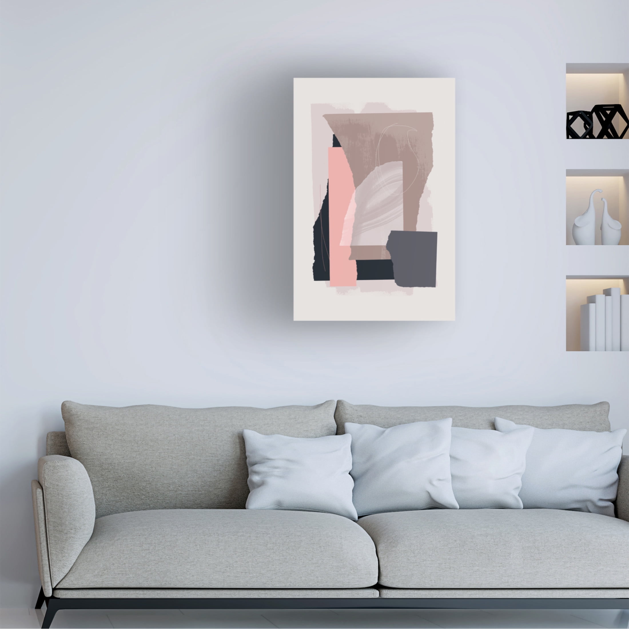 Trademark Fine Art Mareike Bohmer Pieces 15 Canvas Wall Art