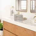 thumbnail image 3 of Hotel-Quality Bath, Hand and Wash Towel Sets - 100% Ring Spun Cotton, Ultra Plush, Absorbent, 3 of 10