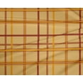 thumbnail image 4 of oneOone Polyester Lycra Pale Orange Fabric Madras Check Diy Clothing Quilting Fabric Print Fabric By Yard 56 Inch Wide, 4 of 4
