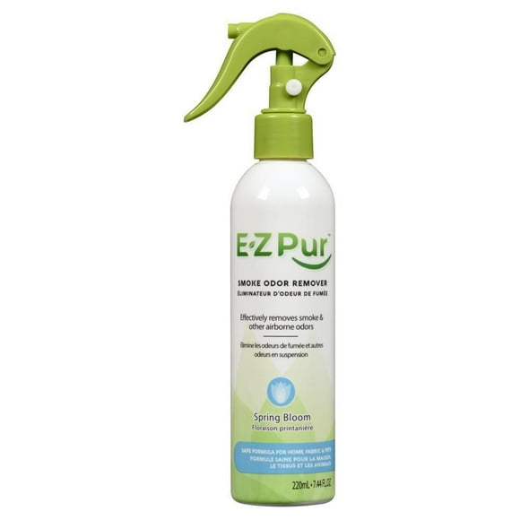Éliminateur d'odours de fumée E-Z Pur, Floraison printanière, 220 mL 220mL/7.44 fl.oz./Printemps