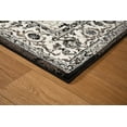 thumbnail image 7 of LBaiet 5' x 7' Black and Beige Traditional Power Loomed Rectangular Area Throw Rug, 7 of 7