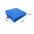 thumbnail image 2 of kurtrusly Tri Fold Folding Exercise Mat Home Gym Waterproof for Balance Trainer Blue, 2 of 5