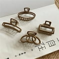 thumbnail image 3 of Korean Non-Slip Vintage Hair Claws Clips Sweet Hair Jaw Clip Ponytail Holder Cute Strong Hold Hair Jaw Clip, 3 of 9