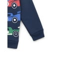 thumbnail image 4 of Garanimals Toddler Boy Graphic Fleece Sweatshirt, Sizes 2T-5T, 4 of 4