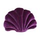thumbnail image 2 of Cojín decorativo para el suelo, ropa de cama, coche, hogar, conchas marinas. violeta profundo, 2 of 9