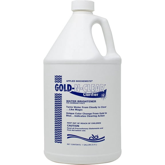 Advantis 407804A 1 Gallon Applied Biochemists Gold N Clear Clarifier - 4/CS