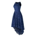 thumbnail image 2 of Ketyyh-chn99 Robe Maxi pour Femmes Robe de Mariage Robe de Fête Col en V Élégante Robe Maxi Formelle Robes de Soirée pour Femmes Bleu,P, 2 of 5