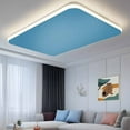 thumbnail image 2 of Blue Fluorescent Light Covers for Ceiling Lights 4x2 feet, 2 Pack Magnetic Light Filters for Classroom, Modern Pure Wave Ride Fluorescent Light Shade Panel for Office School Drop Home, 2 of 9