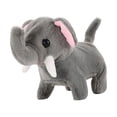 thumbnail image 3 of juguetes de peluche eléctricos Simulación de animales de peluche, juguetes con sonido, adorable muñeco que camina, juguetes de peluche para de 2, 3, 4 y 5 años, el mejor , GRIS, 3 of 9