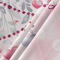 thumbnail image 3 of Valentine'S Love Eucalyptus Leaves Rose Pink Waterproof Tablecloth Table Decoration Wedding Home Kitchen Dining Room Round Table, 3 of 5