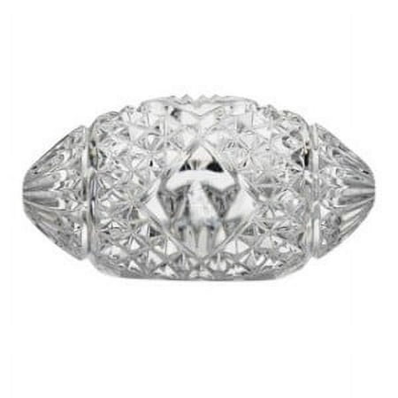 CRYSTAL FOOTBALL PAPERWEIGHT