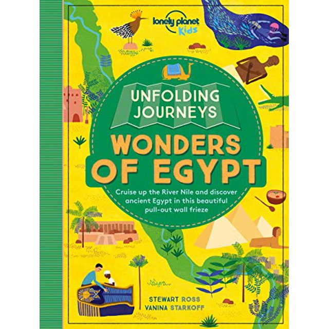 Unfolding Journeys - Merveilles de l'Égypte (Lonely Planet Kids)
