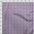 thumbnail image 4 of oneOone Velvet Purple Fabric African Craft Projects Decor Fabric Printed By The Yard 58 Inch Wide, 4 of 4