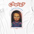 thumbnail image 3 of Chucky He Wants You As A Best Friend Men's Graphic T-Shirt (White, S-2XL), 3 of 4