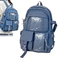 thumbnail image 2 of Clearance Under $10! Backpack Blue Daypack Backpack For Work, 2 of 5