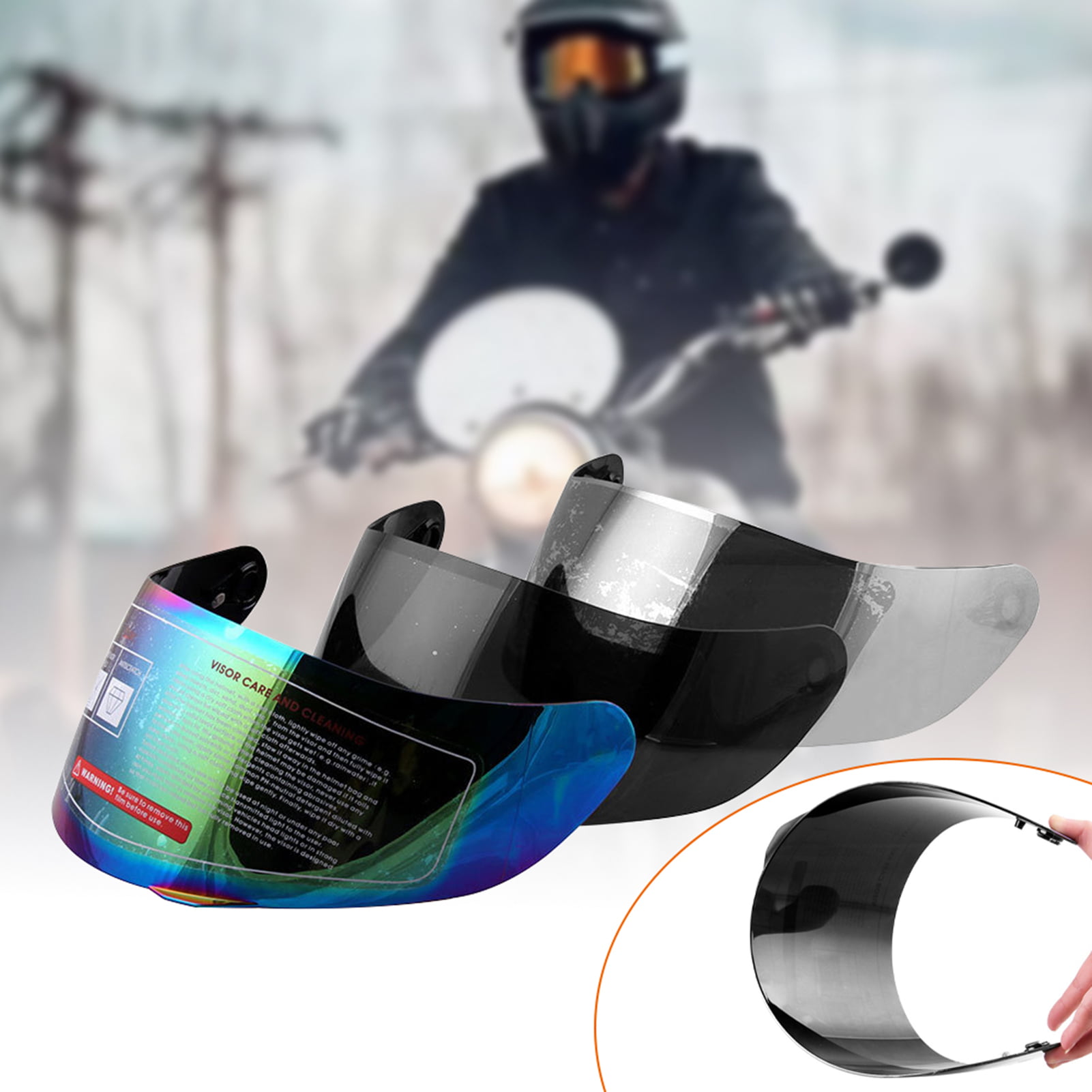 Motorcycle Helmet Lens Visor Windscreen Universal Suitable for JK-902 JK-316
