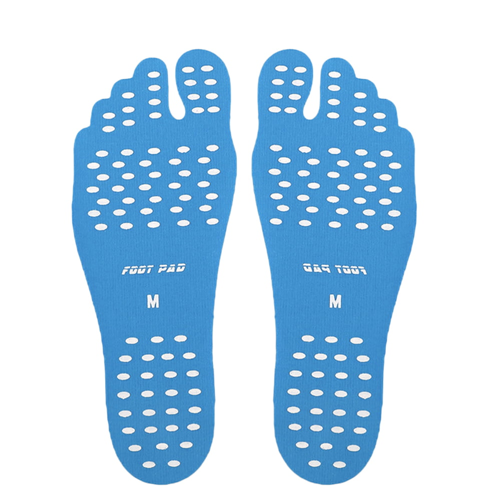 Beach Invisible Shoes Stick on Soles Sticky Pads Foot Protection Feet Sticker WG 