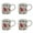 Celebrate The Season Mug Set of 4, variant on Park Designs Snowflake Lodge Red Mug Set Of 4