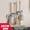 Silvery 1, variant on Non Perforated Mop Rack Iron Wall Mounted Mop Broom Storage Rack Home Storage And Storage Shelf Multi Scenario Use
