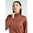 thumbnail image 4 of Suéter Cuello de Tortuga Roman Fashion Juvenil Cafe CH, 4 of 5