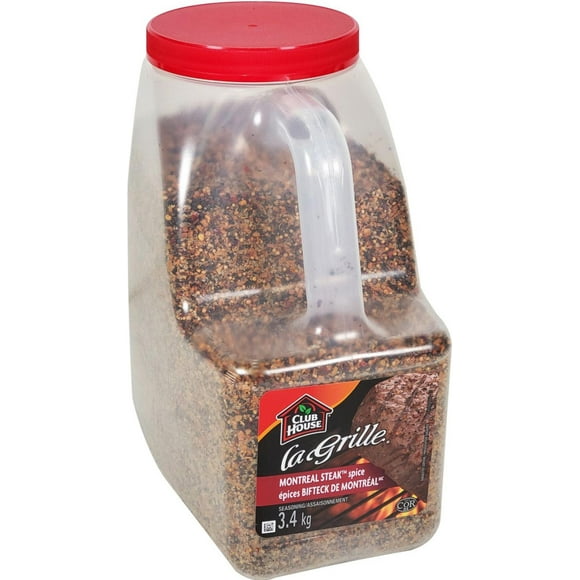 Club House Montreal Steak Spice Large, 3.4 KG 1 Count