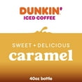 thumbnail image 3 of Dunkin' Caramel, Iced Bottled Coffee Drink, 40 fl oz, 3 of 12